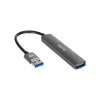 S-LINK SW-U322 USB3.0 to 2xUSB 2.0 1xUSB 3.0 1xType-C Metal USB HUB(1923)