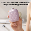 EZERE 4in1 Taşınabilir Tırnak Makası + Törpü + Kulak Kaşığı Bakım Seti-(5775)