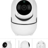 Baby Kamera Kablosuz 720P Beyaz 360 Derece Wifi Kamera Full HD 1080p