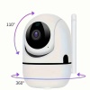 Baby Kamera Kablosuz 720P Beyaz 360 Derece Wifi Kamera Full HD 1080p