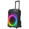 MIKADO MD-BT505 60W Taşınabilir USB/BT/TF/TWS RGB Aydınlatma Dahili Batarya Toplantı Parti Açık Hava Speaker. Kablosuz El ve Kafa Mikrofonu Hediyeli(1923)