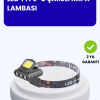 800 Lumen LED Kafa Lambası COB ve XPE Led Type C Şarjlı Ayarlanabilir