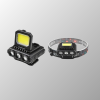800 Lumen LED Kafa Lambası COB ve XPE Led Type C Şarjlı Ayarlanabilir