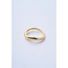 Curve Gold 925 Ayar Gümüş Yüzük