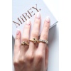 Gold Snake Ayarlanabilir Çelik Yüzük