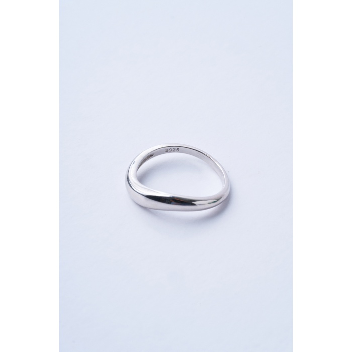 Curve Silver 925 Ayar Gümüş Yüzük