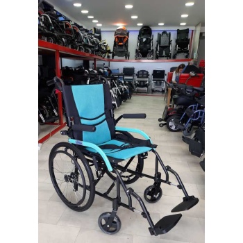 SDM ORTA TEKER 863 MANUEL TEKERLEKLİ SANDALYE