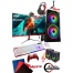 J-TECH G12704 i5-3470 16GB 256GB SSD R7240 4GB 24 CurveD Oyuncu Masaüstü Bilgisayar