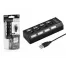 Platoon PL-5714 4 Port Usb 2.0 Çoklayıcı Hub Anahtarlı Işıklı On Off Düğmeli