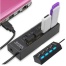 Platoon PL-5714 4 Port Usb 2.0 Çoklayıcı Hub Anahtarlı Işıklı On Off Düğmeli