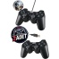 PL-2596 X2 İkili Usb Kablolu Joystick Gamepad Oyun Kolu Pc Tv Bilgisayar Laptop Uyumlu