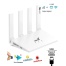 DataForce 4G 5G Sim Kartlı 4 Anten 1 PORT RJ45 Taşınabilir Router Wifi 6 Modem Cpf906