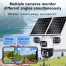 MPIA Aurora 4G 6MP 4K 4G Sim Kartlı Güneş Panel 4 Lens Solar 12000mAH Alarmlı Mikrofon 360 PTZ Türkçe Uygulama Güvenlik Kamera