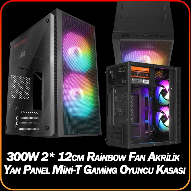J-TECH Newest i5-3470 8GB 256GB SSD 19” Masaüstü Bilgisayar