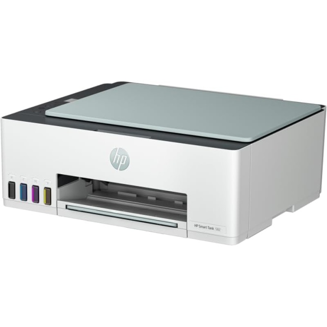 HP Smart Tank 582 4A8D6A Wi-Fi + Tarayıcı + Fotokopi Renki Çok Fonksiyonlu Tanklı Mürekkep Püskürtmeli Yazıcı