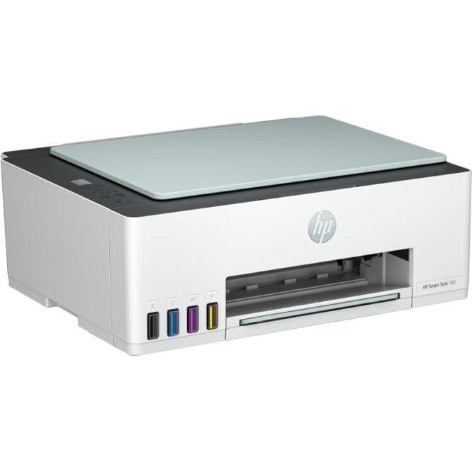 HP Smart Tank 582 4A8D6A Wi-Fi + Tarayıcı + Fotokopi Renki Çok Fonksiyonlu Tanklı Mürekkep Püskürtmeli Yazıcı