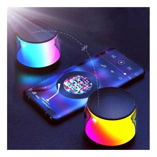 L-59 USB TF Aux Girişi Bluetooth 5.0 RGB Hoparlör