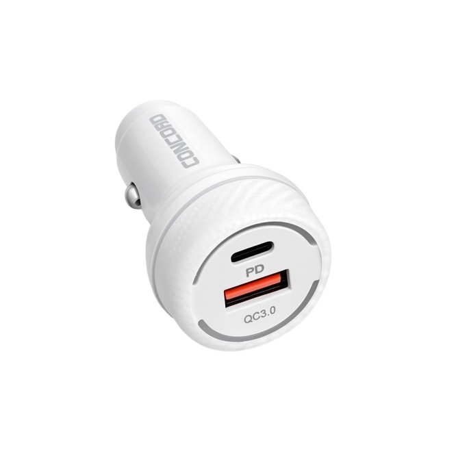 Concord C-777 55W USB TYPE-C QC 3.0 PD 30W Araç Çakmaklık Hızlı Şarj