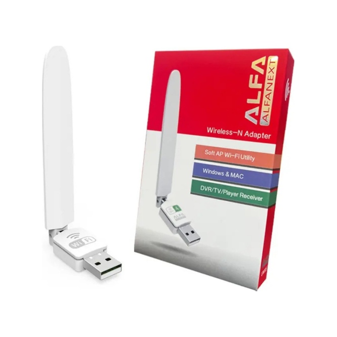 Platoon PL-9342 150Mbps Antenli 2Dbi Usb WiFi Kablosuz Alıcı Adaptör WLAN