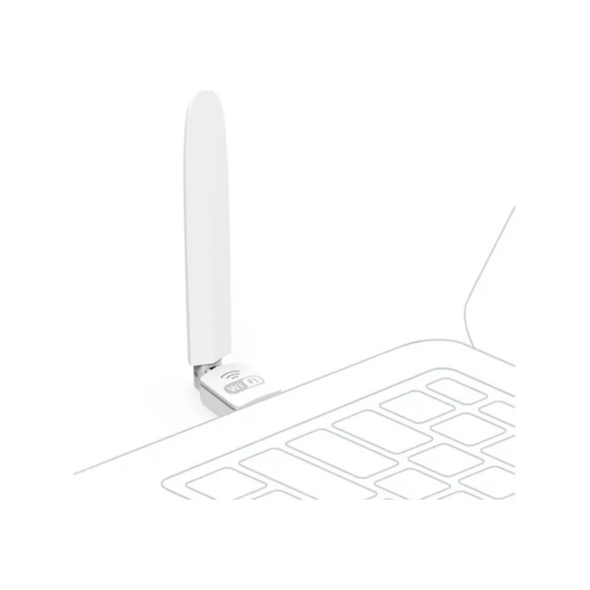 Platoon PL-9342 150Mbps Antenli 2Dbi Usb WiFi Kablosuz Alıcı Adaptör WLAN
