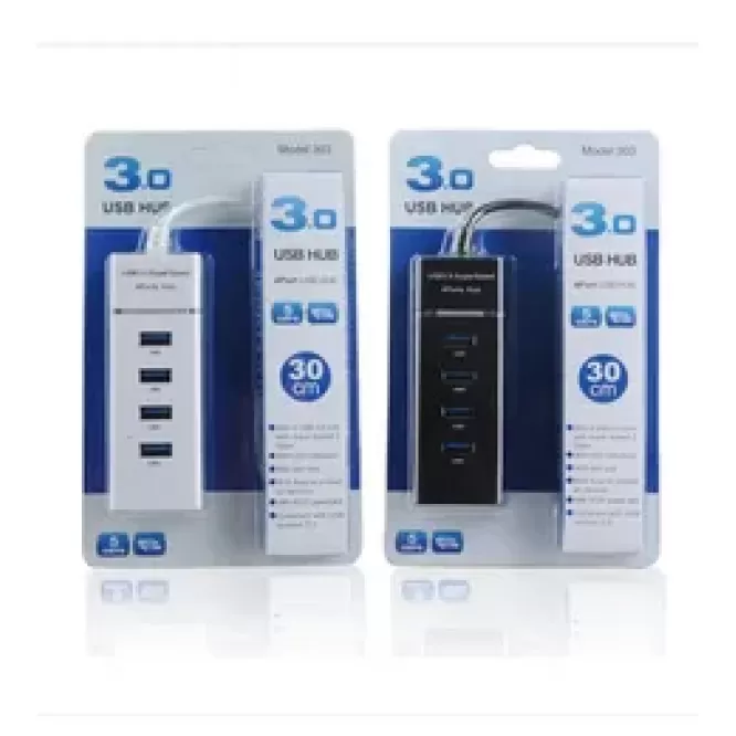 Platoon PL-5717 30CM Kablo 4 Port USB Çoğaltıcı Hub USB 3.0 Tak Çalıştır