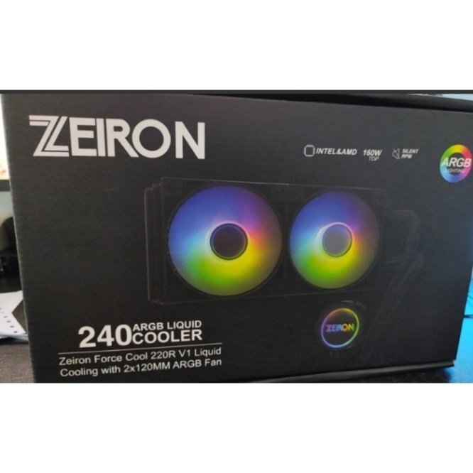 Zeiron 240MM İşlemci Sıvı Soğutucu - Amd intel Uyumlu Universal CPU FAN