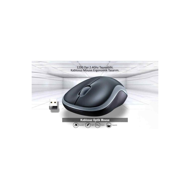 Concord C-13 2.4Ghz Nano Receiver 1200Dpi Kablosuz Wireless Mouse