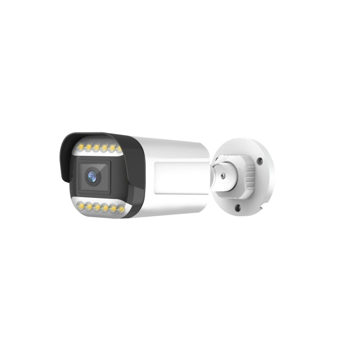 J-TECH 3070 5MP 12 LED SONY LENS DAHİLİ Sesli Gece Renkli Warm Light 1080P AHD Güvenlik Kamera