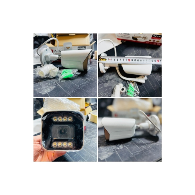 J-TECH JT-9060 5MP SESLİ IP Bullet PoE 3.6MM Network Kamera Gece-Gündüz Renkli Görüntü