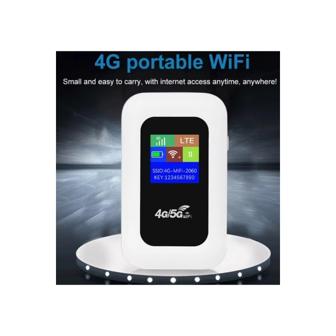 4G/5G A8-E Mobil Sim Kartlı WiFi Router 300Mbps Kablosuz 3000mAh Taşınabilir Hotspot Cep Modem