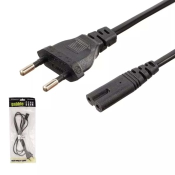 Concord C-502 1.5 Metre Teyp Fiş Notebook Laptop Güç Kablosu -0.75mm