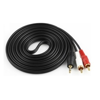 Platoon PL-8561 3M Metre Rca Aux 3.5mm Ses Sistemi Kablosu