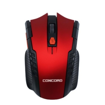 Concord C-19 Usb Kırmızı 2.4Ghz Optik Wireless Oyuncu Mouse
