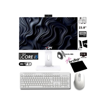 i5-3470 16GB RAM 256GB SSD 24 Pivot Webcam WiFi All in One Bilgisayar -T24