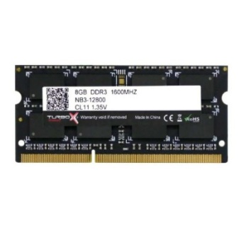 Turbox Evorion X 8GB DDR3 1600MHZ Notebook Ram