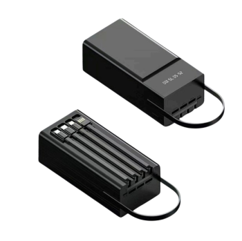 Sprange SR-P1000 100.000mAh 3xUSB Girişi 33W-PD 3in1 USB Kablo Power Type-C Şarj Girişi Kılıf Hediye