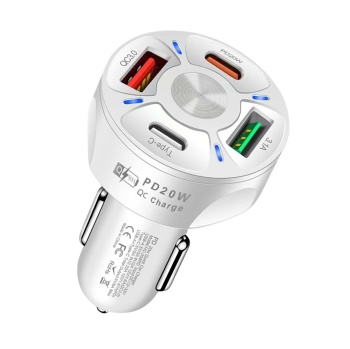 Concord C-776 Type-C PD 20W QC 3.0 Akım Korumalı Araç Çakmaklık Hızlı Şarj