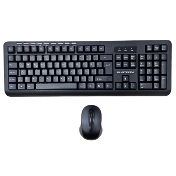 Platoon PL-399 Kablosuz Türkçe Siyah Q Klavye ve Mouse Set