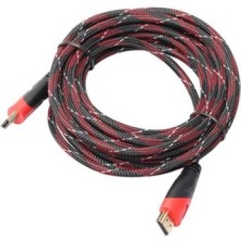 10 Metre Örgülü 1080P HDMI Kablo TV Bilgisayar Uydu Projeksiyon Full HD Görüntü Ses Aktarma Kablosu