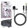 Concord JH-043 TikTok,YouTube,Discord,Skype Cep Telefonu Uyumlu 3.5mm Jack Yaka Mikrofonu 1.5MT