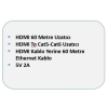 J-Tech EX2021 HD 1080P HDMI To Cat5-Cat6 Extender 60 Metre Uzatıcı