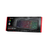 Xtrike Me KB-302 Gaming Klavye Rainbow/USB/RGB Işıklı Q Klavye Türkçe