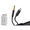 J-Tech JH-030D Digital Type-C to AUX Ses Aktarım Kablosu 1MT 3.5mm