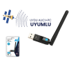 Concord W-7 300Mbps Usb Antenli Uydu Alıcılı+ PC WiFi Kablosuz Alıcı Adaptör MTK7601 Chipset WLAN