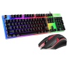 Concord C-5928 Oyuncu Rainbow/USB/RGB Işıklı Klavye Mouse Türkçe Q