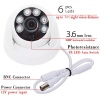 J-Tech 2033 Gece Renkli Warm Light 5MP SONY LENS 1080P AHD DOME Güvenlik Kamera