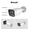 J-TECH 3000 5MP SONY LENS Gece Renkli Warm Light Metal Büyük Kasa 1080P AHD Güvenlik Kamera