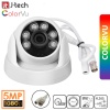 J-Tech 2033 Gece Renkli Warm Light 5MP SONY LENS 1080P AHD DOME Güvenlik Kamera