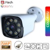 J-TECH 3020 5MP SONY LENS Gece Renkli 8 Warm Light 1080P AHD Güvenlik Kamera
