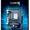 Turbox Pro H610M-E M.2 Sata Ddr4 3200MHz Usb 3.2 Vga Hdmi Ses G.Lan 1700P Anakart